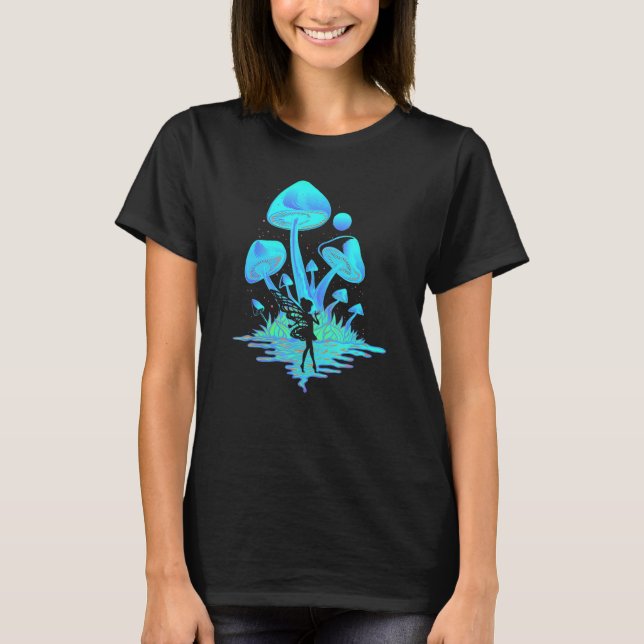 Magic Fairy Dust Mushrooms Fairycore Goblincore Fa T-Shirt (Vorderseite)