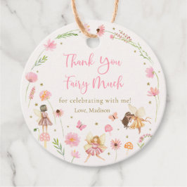 Magic Fairy Garden Floral Geburtstag Geschenkanhänger
