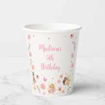 Magic Fairy Garden Floral Geburtstag