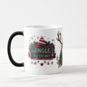 Magic Festive "Jingle All Way" Couleur Morpher Mug