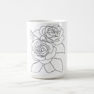 Magic Fonction et administration Mug floral