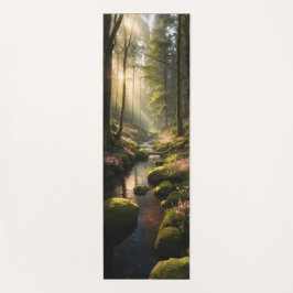 magic forest river valley sun outdoors yogamatte