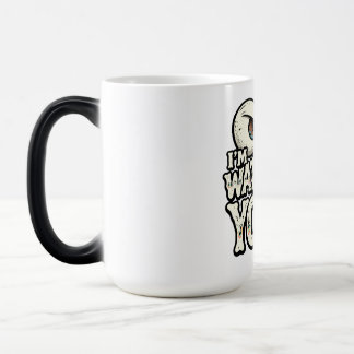 Magic Funny "I'M WATCHING YOU" Retro Eyes Coffee Mug - O