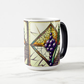 Magic Glass Grapes and Wheat Coffee Mug