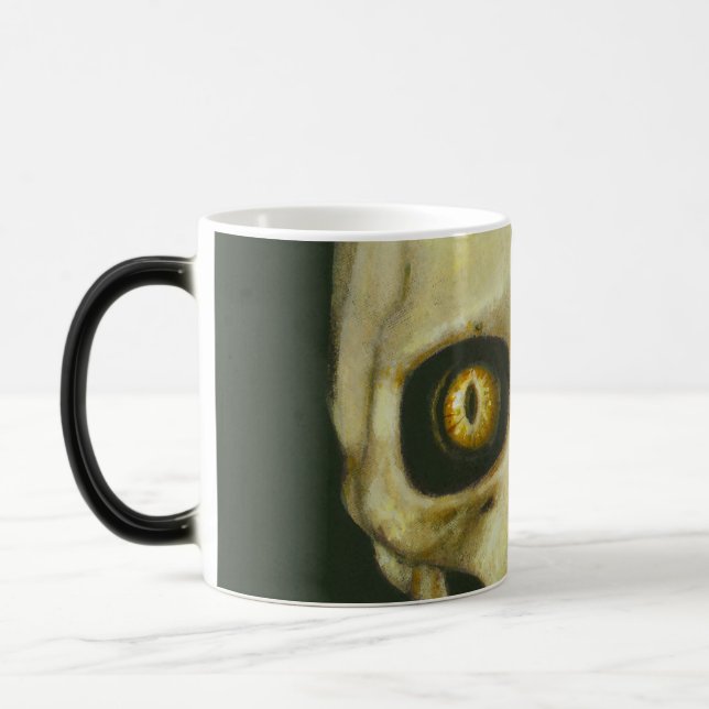 Magic Gothique Diable Crâne Mug (Gauche)