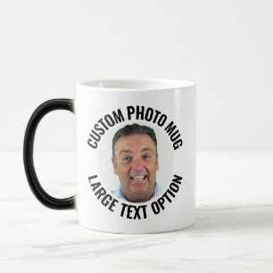 Magic Grand Mug Personnalisé avec Photo et Changement de