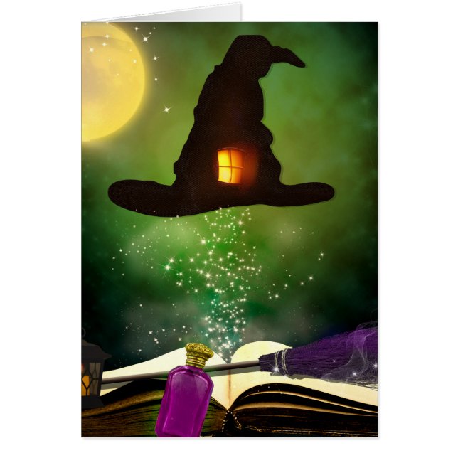 Magic Hat & Magical Zauber Buch Whimsisches Hallow (Vorne)