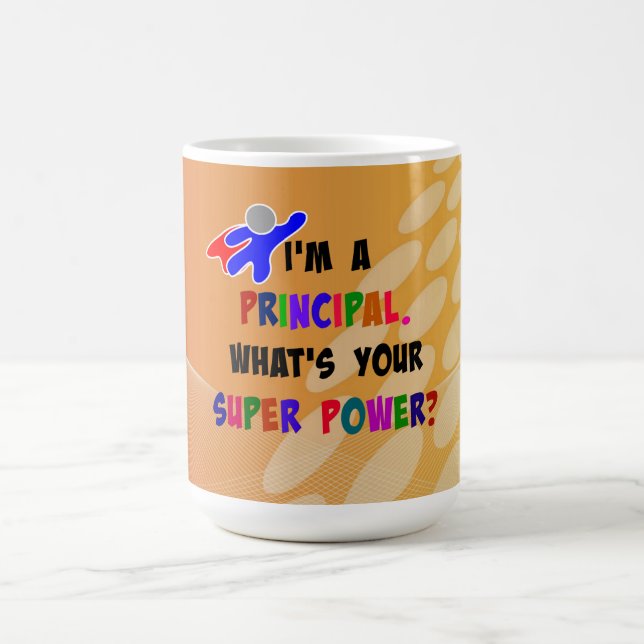 Magic Humour Superhero principal sur la Mug de conceptio (Centre)