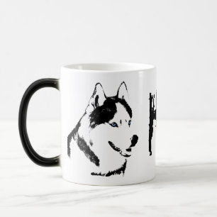 Magic Husky Mug Coffee Cool Sibérien Husky Cup