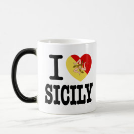 Magic J'Aime La Sicile La Mug De La Novelté