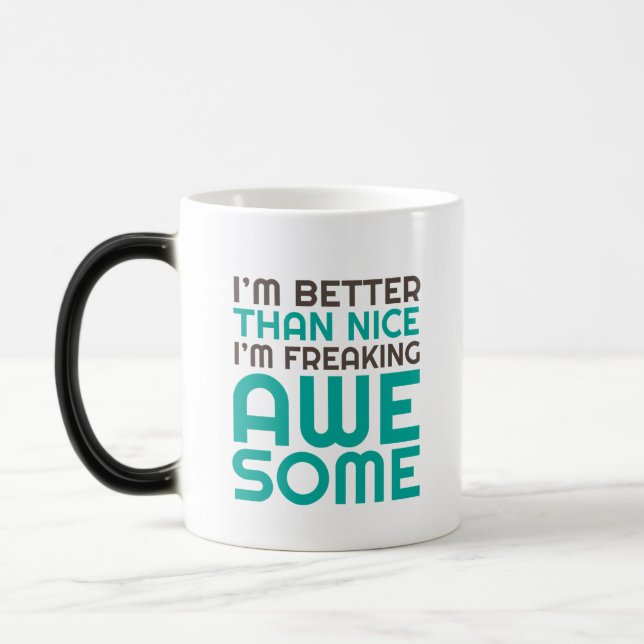 Magic Je me fais flipper Awesome Funny Mug (Gauche)