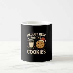 Magic Je suis juste là pour les cookies - Mug de Noël