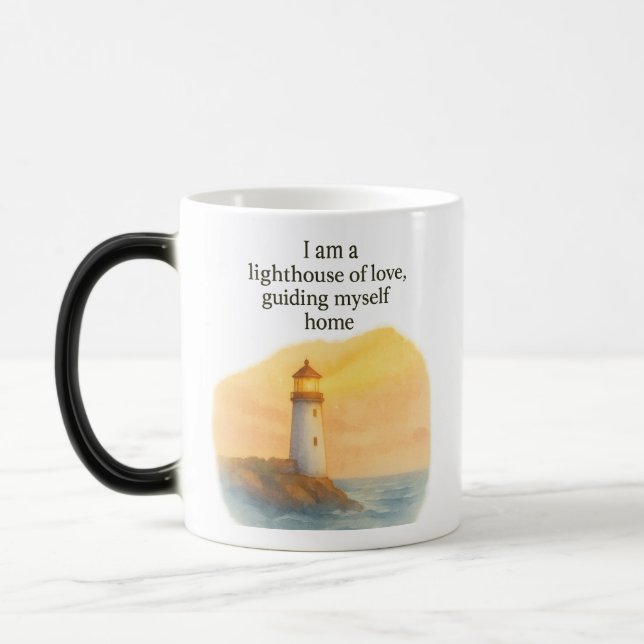 Magic Je suis un phare de Love Mug (Gauche)