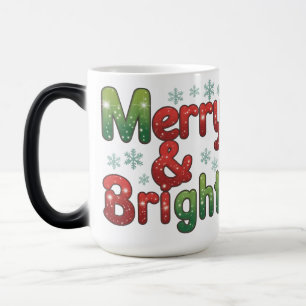 Magic Joyeux et brillant Morphing couleur de Noël Mug 15