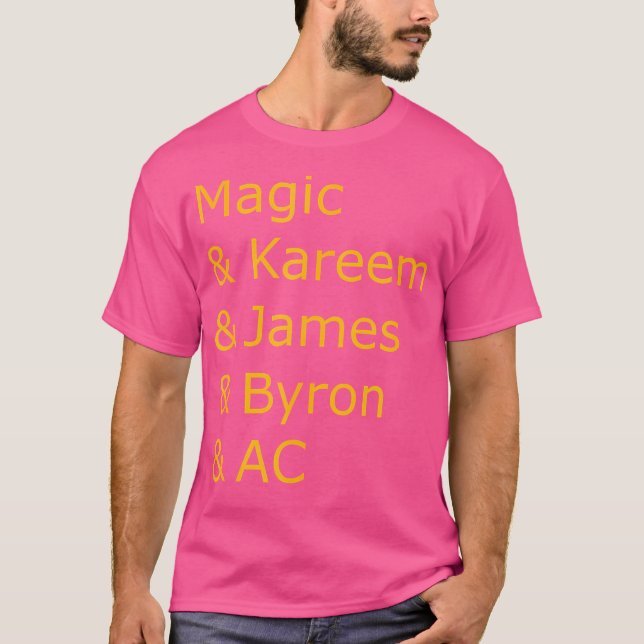 Magic Kareem James Byron Ac T-Shirt (Vorderseite)