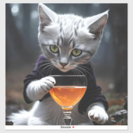 Magic Kat Aufkleber