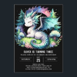 Magic Kids Dragon Birthday Einladung<br><div class="desc">Magical Kids Dragon Birthday erfasst das Wunder und die Begeisterung der Kindheit mit bezaubernden Drachendesigns und lebhaften Farben. Diese vollständig anpassbare digitale Einladung ist online editierbar, sodass Sie sie an Ihre Feier anpassen können. Ideal für kleine Träumer, die alles magisch Liebe haben, lädt diese Einladung zu einem Geburtstag voller Fantasie,...</div>