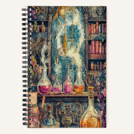 Magic Labrador 5.5" x 8.5" SpiralNotebook Notizbuch