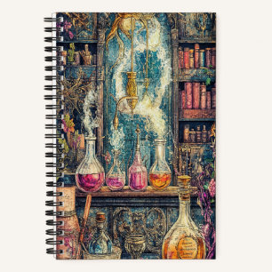 Magic Labrador 5.5" x 8.5" SpiralNotebook Notizbuch