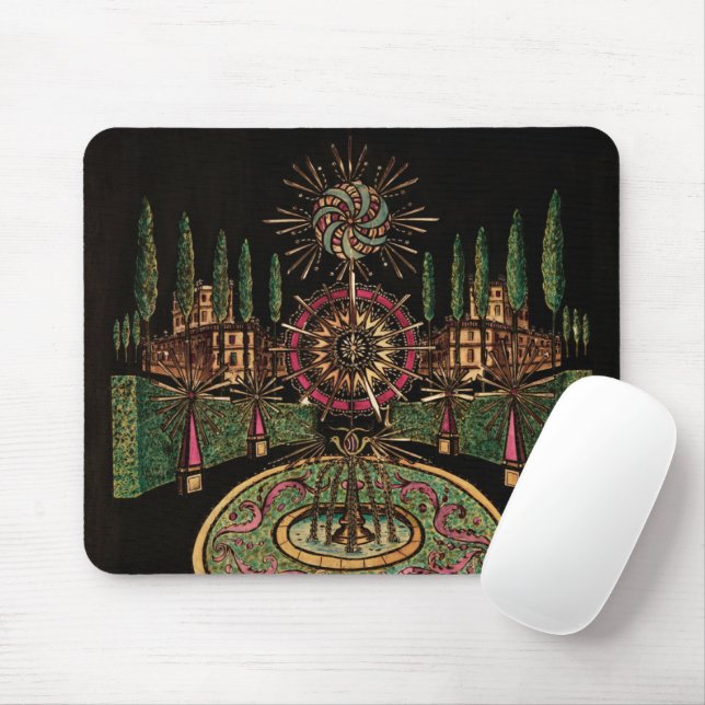 Magic Lantern Fireworks Mousepad (Mit Mouse)