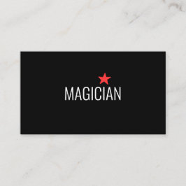 Magic Magician Card Poker Trial Unterhaltung Visitenkarte
