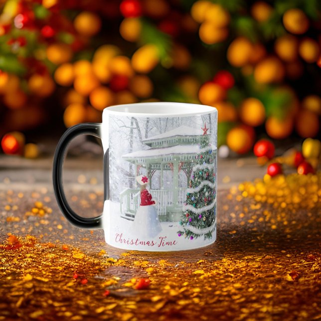 Magic Maison de Noël Café Mug (Créateur téléchargé)