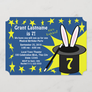 Magic Me Birthday Einladung