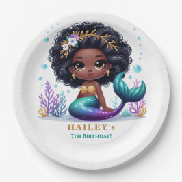Magic Mermaid Birthday Party Pappteller