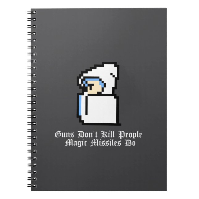 Magic Missiles-Notebook Notizblock (Vorderseite)