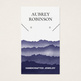 Magic Misty Mountains Blue Display Card