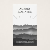Magic Misty Mountains Graue Grafikkarte