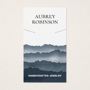 Magic Misty Mountains Gray Necklace Display Card