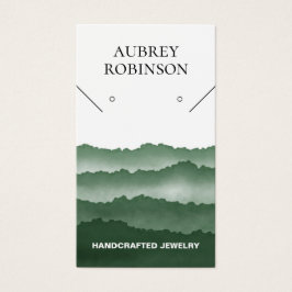 Magic Misty Mountains Green Display Card