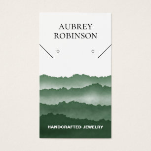 Magic Misty Mountains Green Display Card