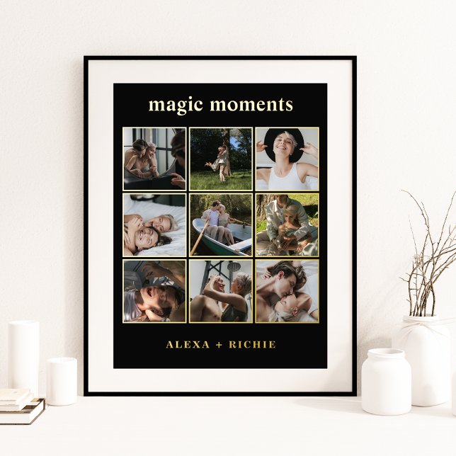 Magic Moments Custom Foto Collage Foil Print Foliendrucke (Von Creator hochgeladen)