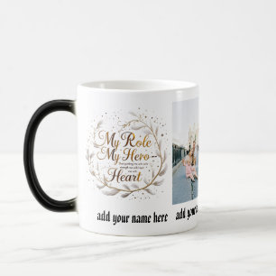 Magic Mon père, mon héros - Mug de Morphing magique (11