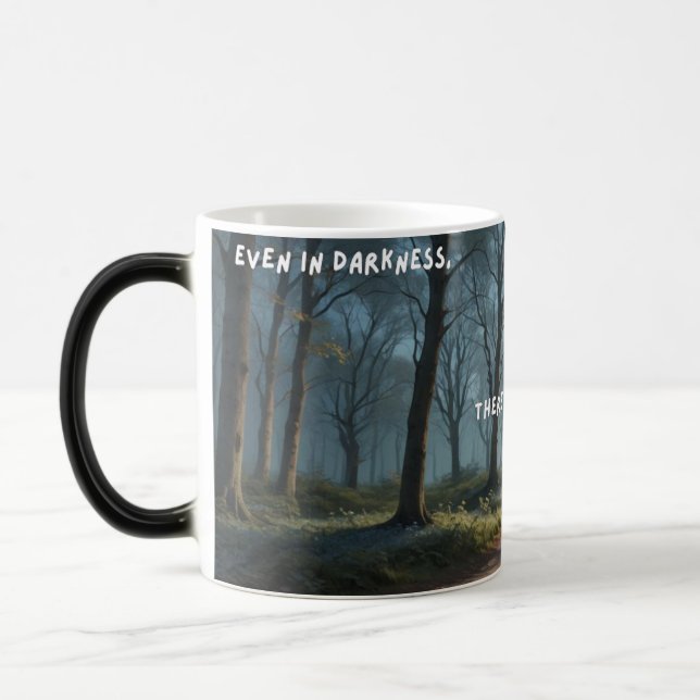 Magic Moonlit Forest Path Reveal Mug – Find Your Way (Gauche)