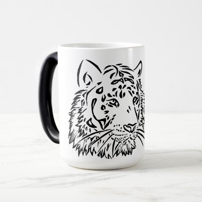 Magic Morpher Mug | 虎 tigre (Devant gauche)