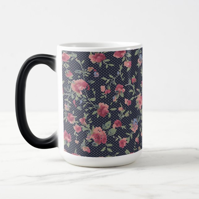 Magic Mug à Motif de fleurs (Gauche)