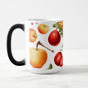 Magic Mug classique 15 oz - Motif d'aquarelle de fruits