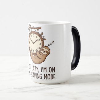 Magic Mug de café drôle Mode Économie d'Énergie Paresseu