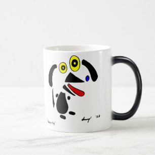Magic Mug de chien Abstrait