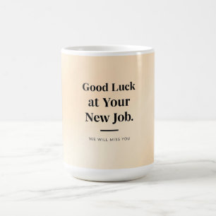 Magic Mug de départ personnalisé pour collègue – Nom per