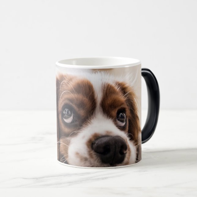 Magic Mug de Morphage Personnalisé - Photo Reveillez Mug (Devant droit)