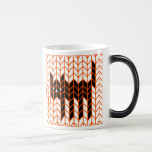 Magic Mug Morphing BLACK CAT KNIT