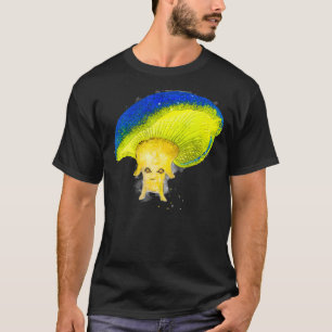 Magic Mushroom Forrest Spirt Glühende Fungi T-Shirt