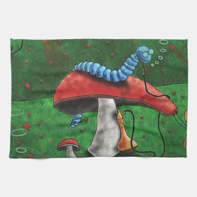 Magic Mushroom Geschirrtuch (Horizontal)