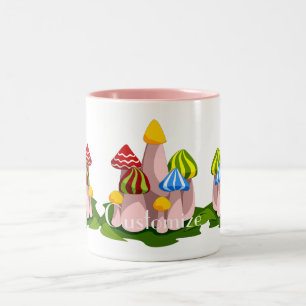 Magic Mushroom Kathedrale Thunder_Cove Zweifarbige Tasse