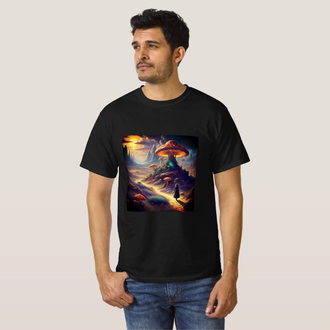 Magic Mushroom Planet T-Shirt (Vorne ganz)