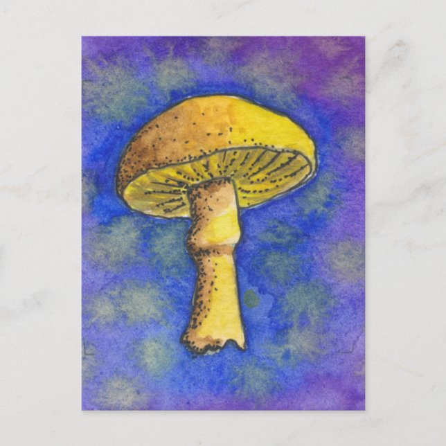 Magic Mushroom Postcard Postkarte (Vorderseite)